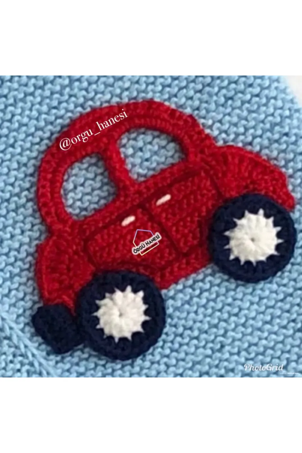 Crochet Car Applique: A Whimsical Touch 3 Crochet Car Applique