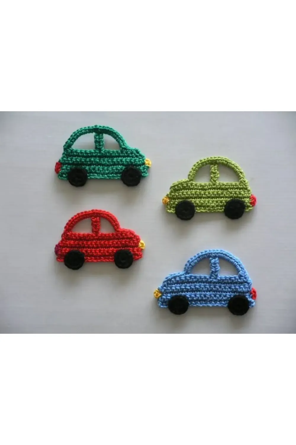 Crochet Car Applique: A Whimsical Touch 5 Crochet Car Applique