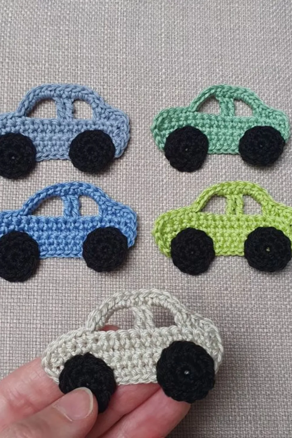 Crochet Car Applique: A Whimsical Touch 10 Crochet Car Applique