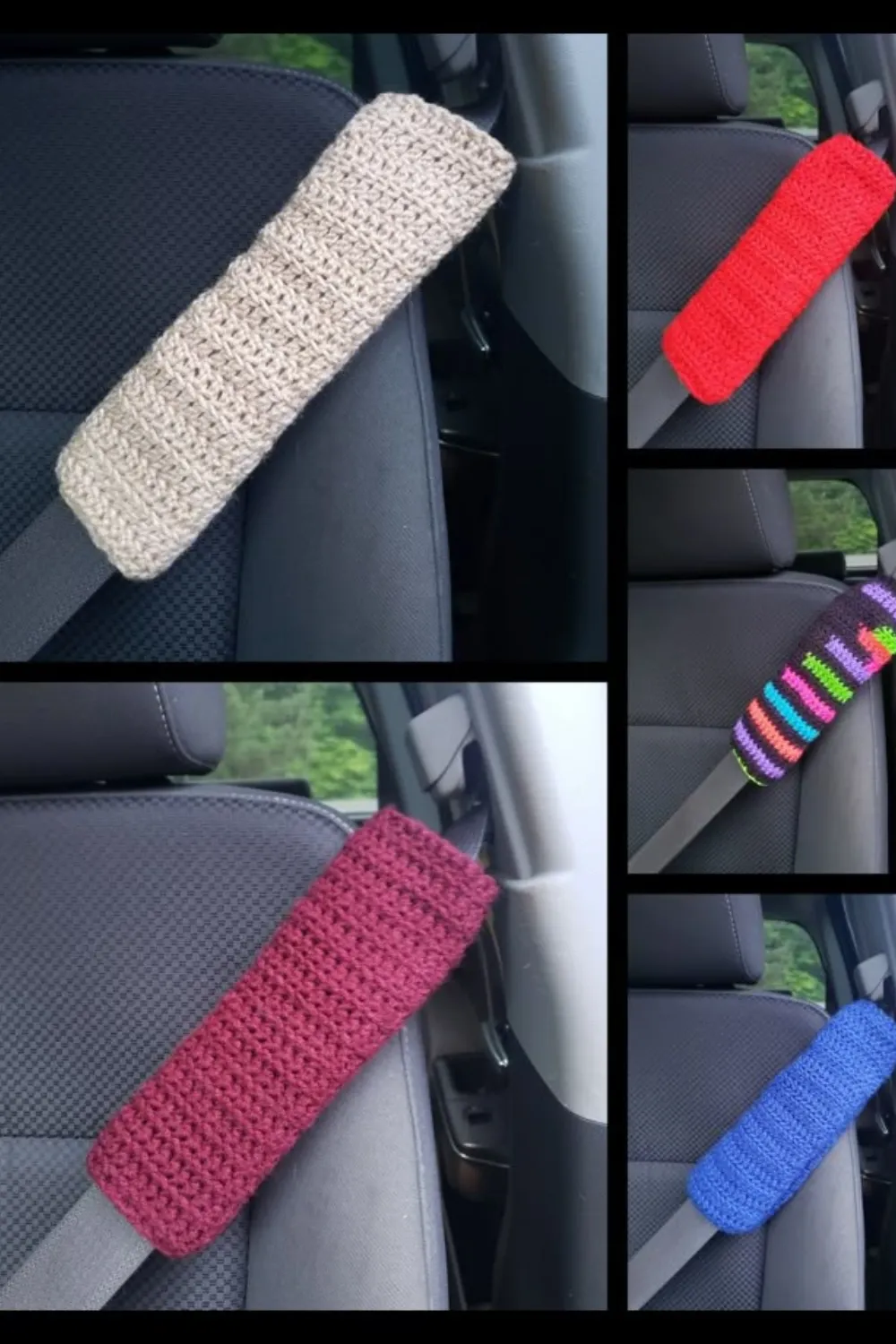 Crochet Car Seatbelt Cover for Style and Softness 11 Crochet Car Seatbelt
