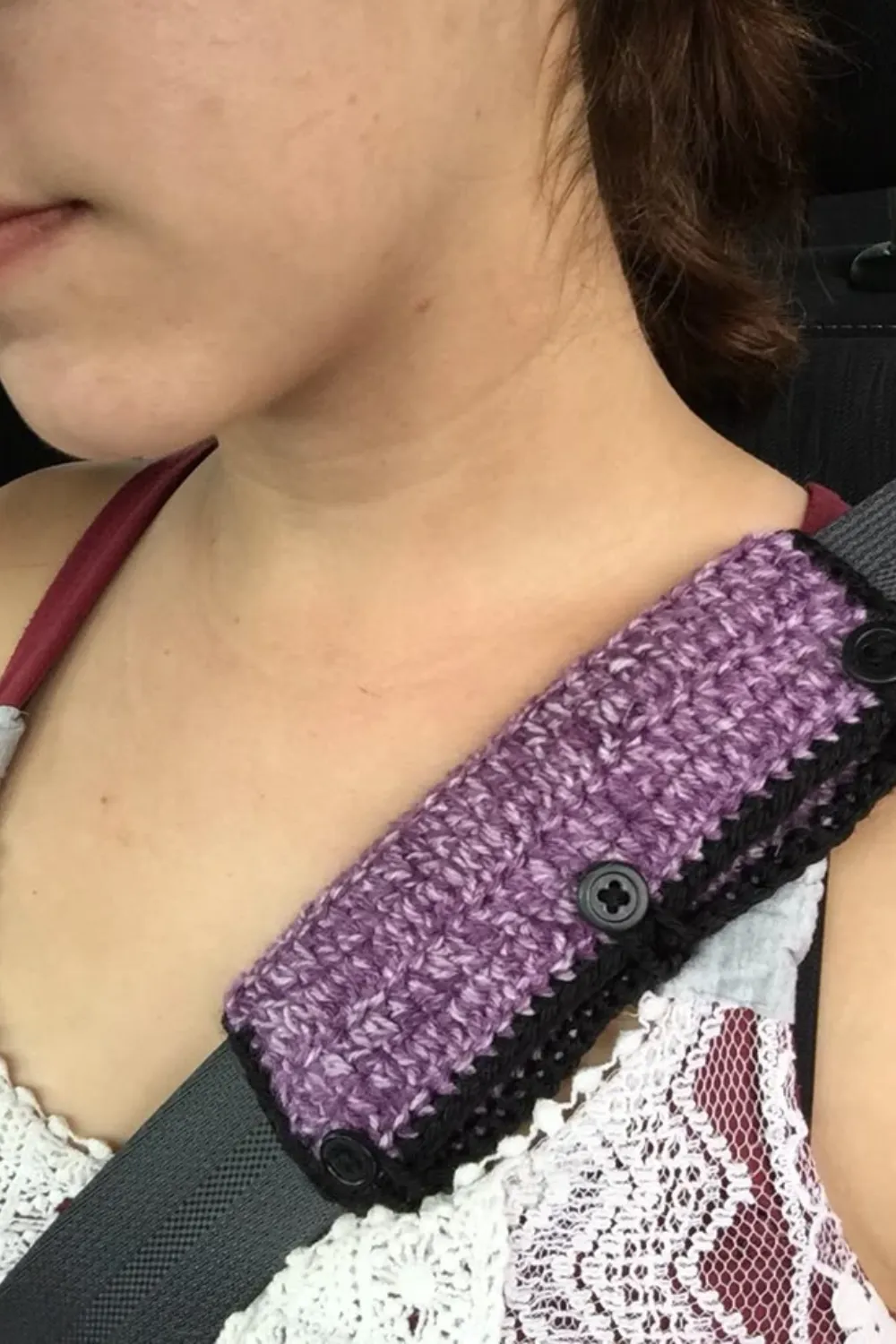 Crochet Car Seatbelt Cover for Style and Softness 10 Crochet Car Seatbelt