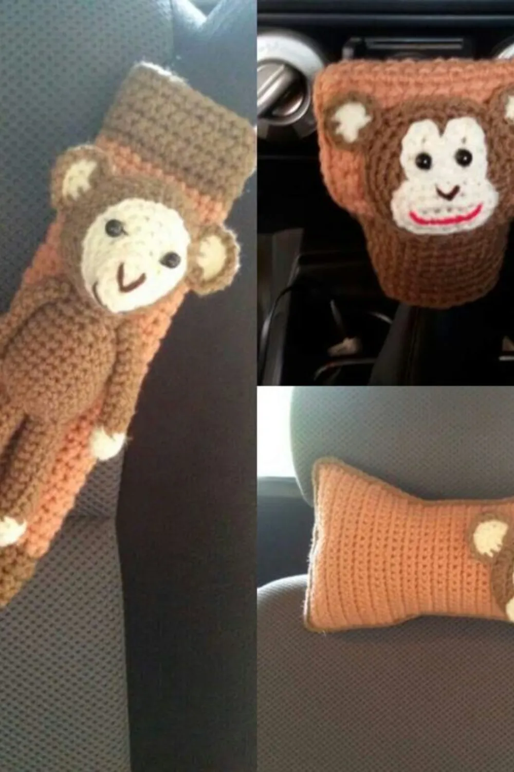 Crochet Car Seatbelt Cover for Style and Softness 7 Crochet Car Seatbelt