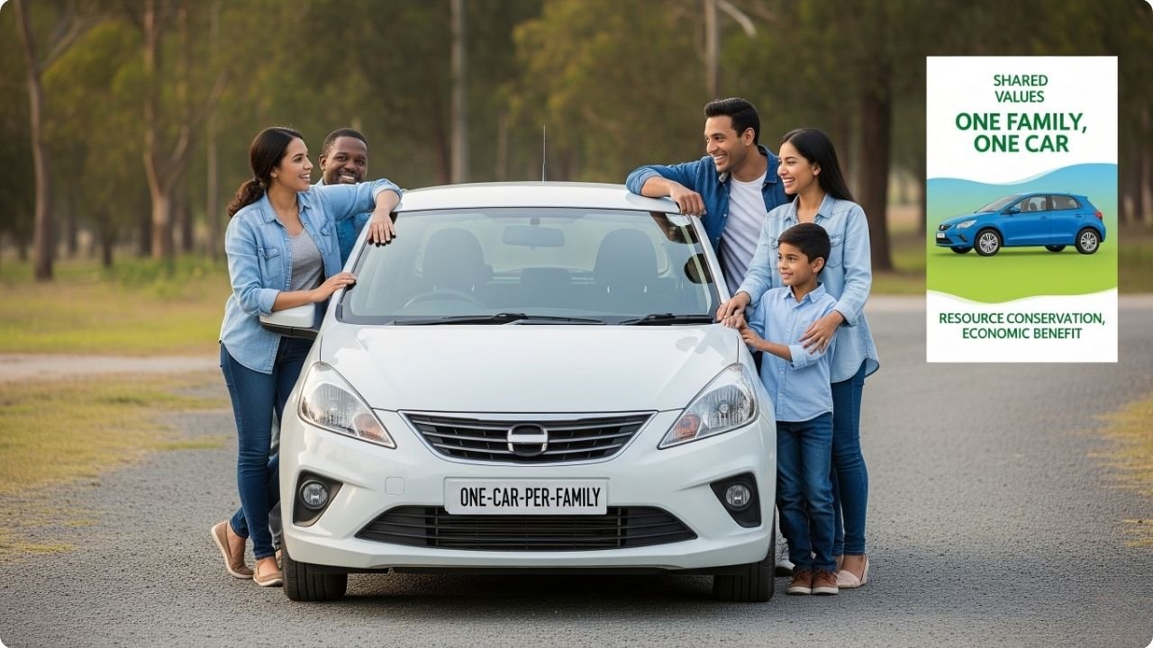 Environmentalists Launch a Successful One Family, One Car Campaign 1 Why the One Family, One Car Campaign Matters