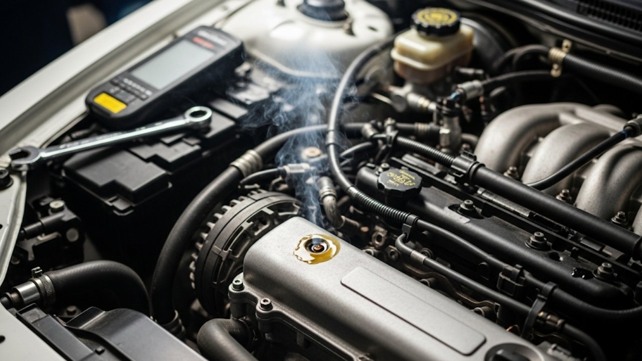 Why Does My Car Smell Like Burning Oil? 2 The Top 7 Reasons Your Car Smells Like Burning Oil