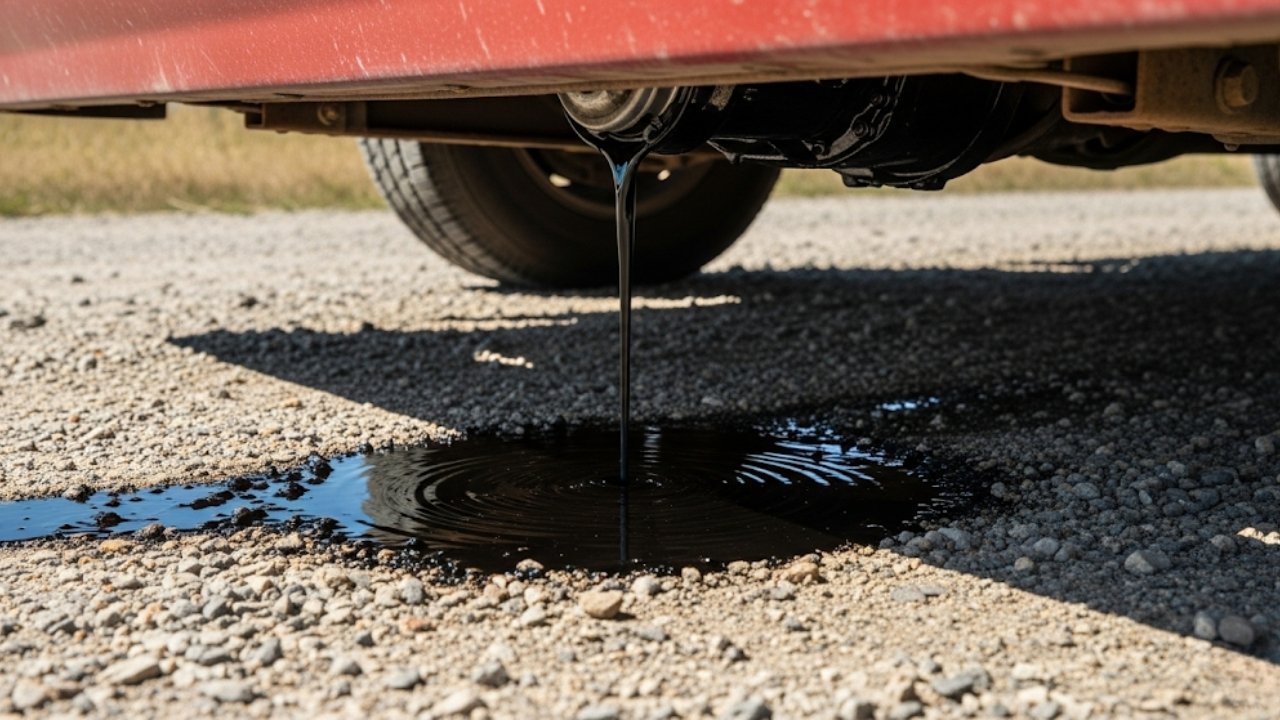 Why Is Black Oil Leaking from Your Car? 2 What Does It Mean When Black Oil Is Leaking from a Car
