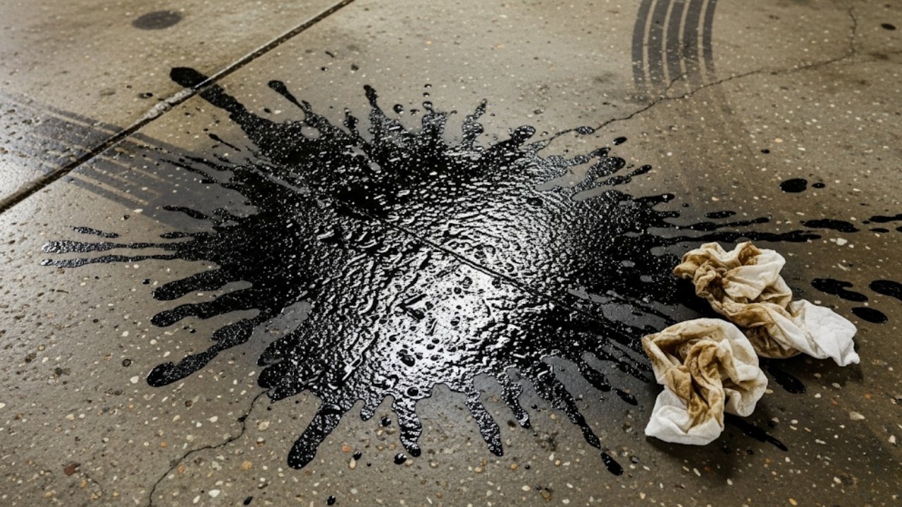 How to Get Car Oil Off Driveway 2 Why Does Car Oil Leave Such Tough Stains