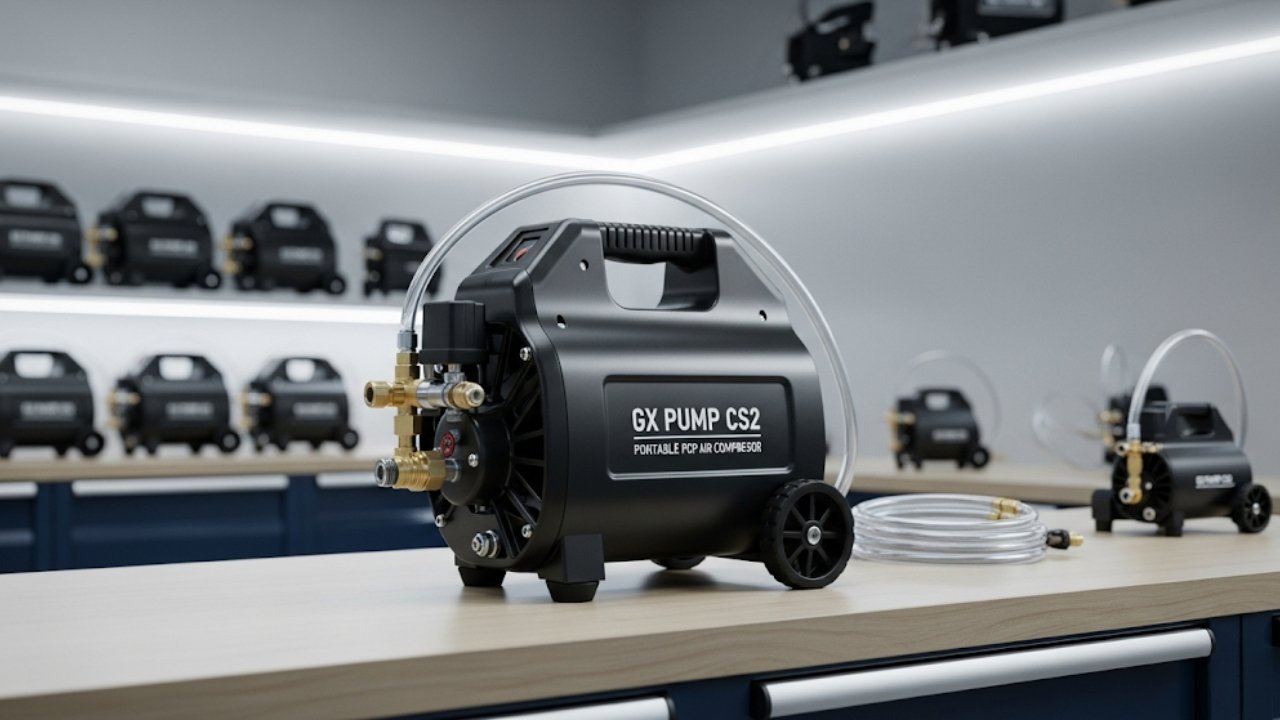 GX Pump CS2 Portable PCP Air Compressor Review: 4500Psi Oil-Free 2 Why the GX Pump CS2 Stands Out in the Crowd