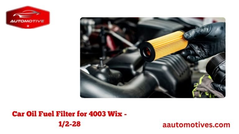 Car Oil Fuel Filter for 4003 Wix - 1/2-28