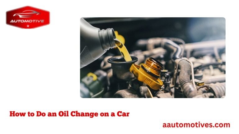 How to Do an Oil Change on a Car