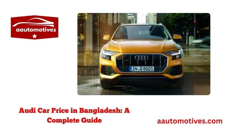 Audi Car Price in Bangladesh A Complete Guide