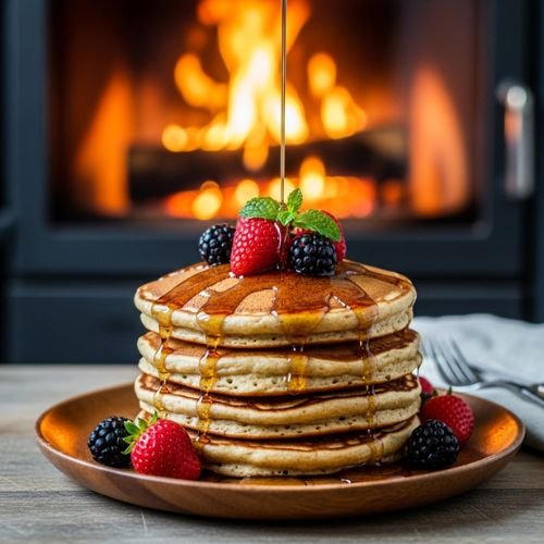 10 Tasty Plant-Based Camping Recipes for Life on the Road 3 Fluffy Vegan Pancakes by the Fire 1