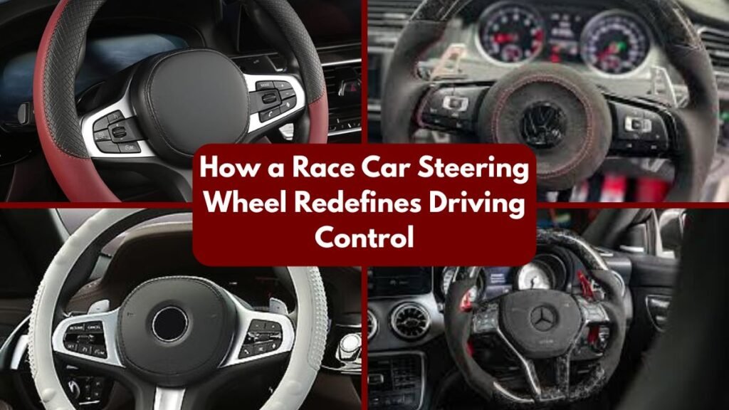 How a Race Car Steering Wheel Redefines Driving Control