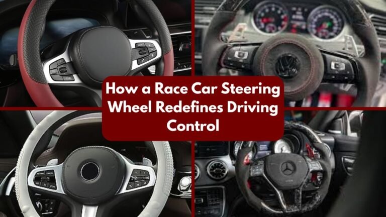 How a Race Car Steering Wheel Redefines Driving Control