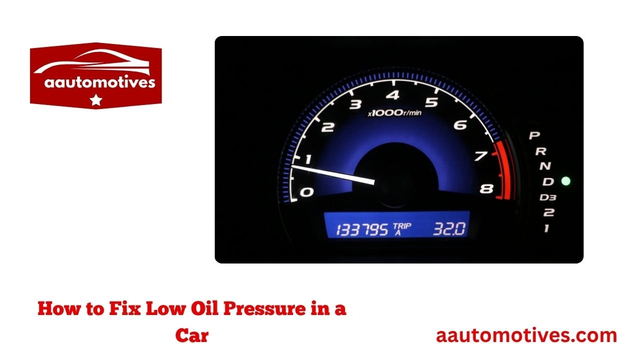 How to Fix Low Oil Pressure in a Car 1 How to Fix Low Oil Pressure in a Car