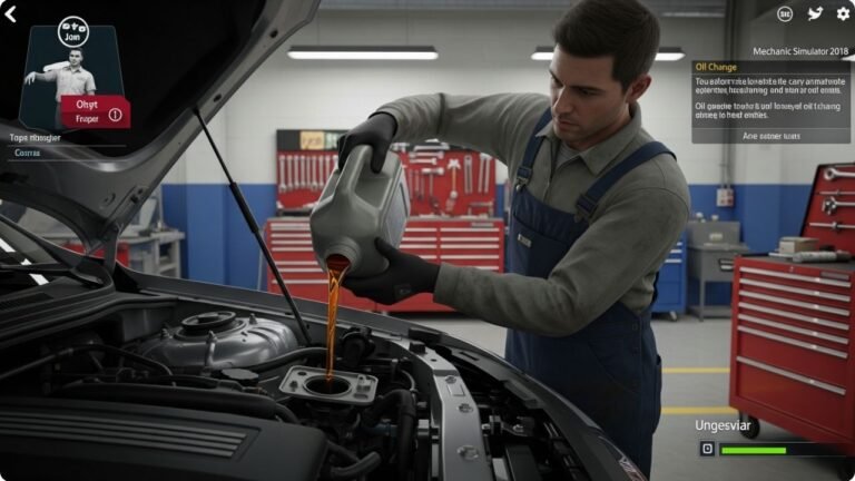 How to Put Oil in Car – Car Mechanic Simulator 2018