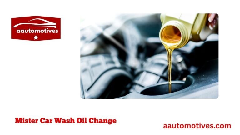 Mister Car Wash Oil Change