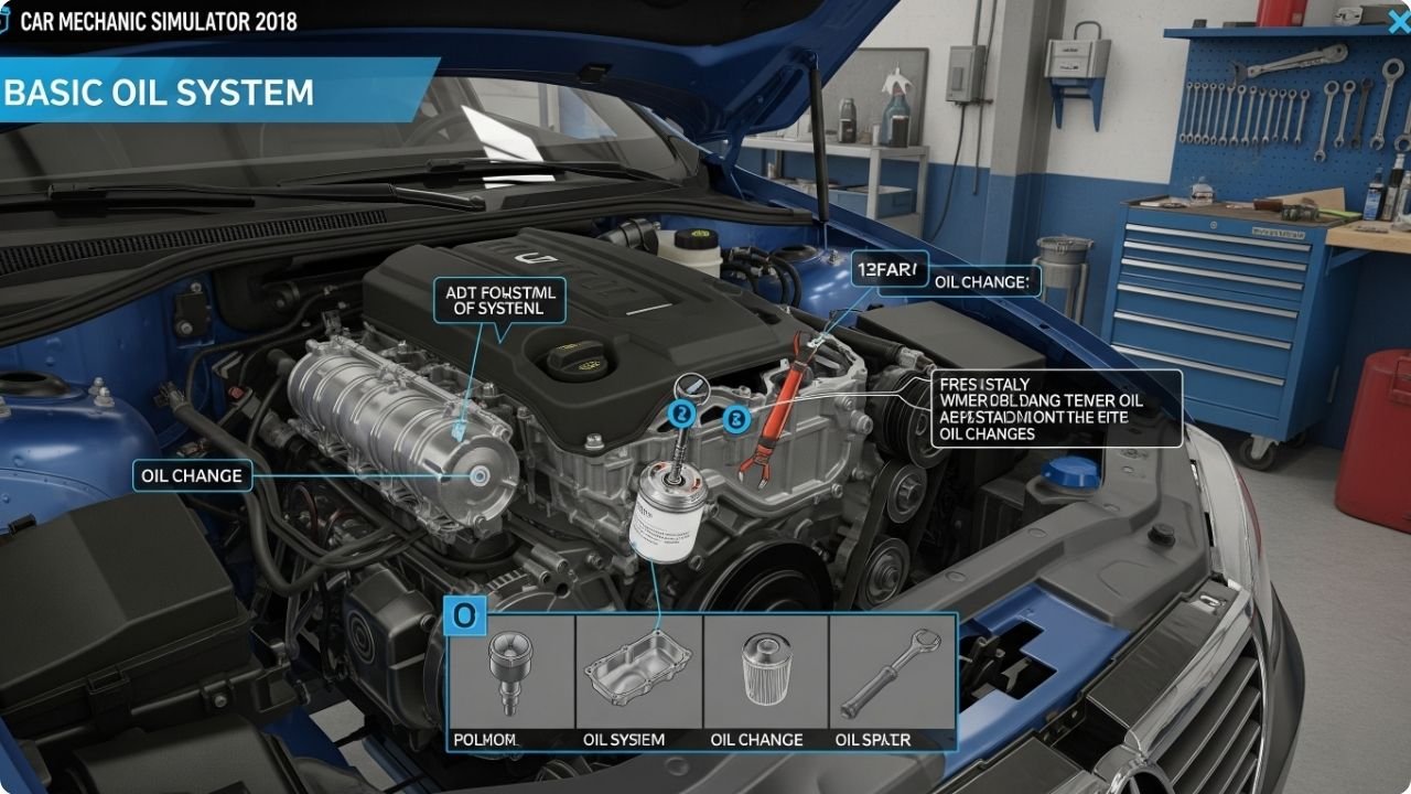 The Basics of Oil in Car Mechanic Simulator