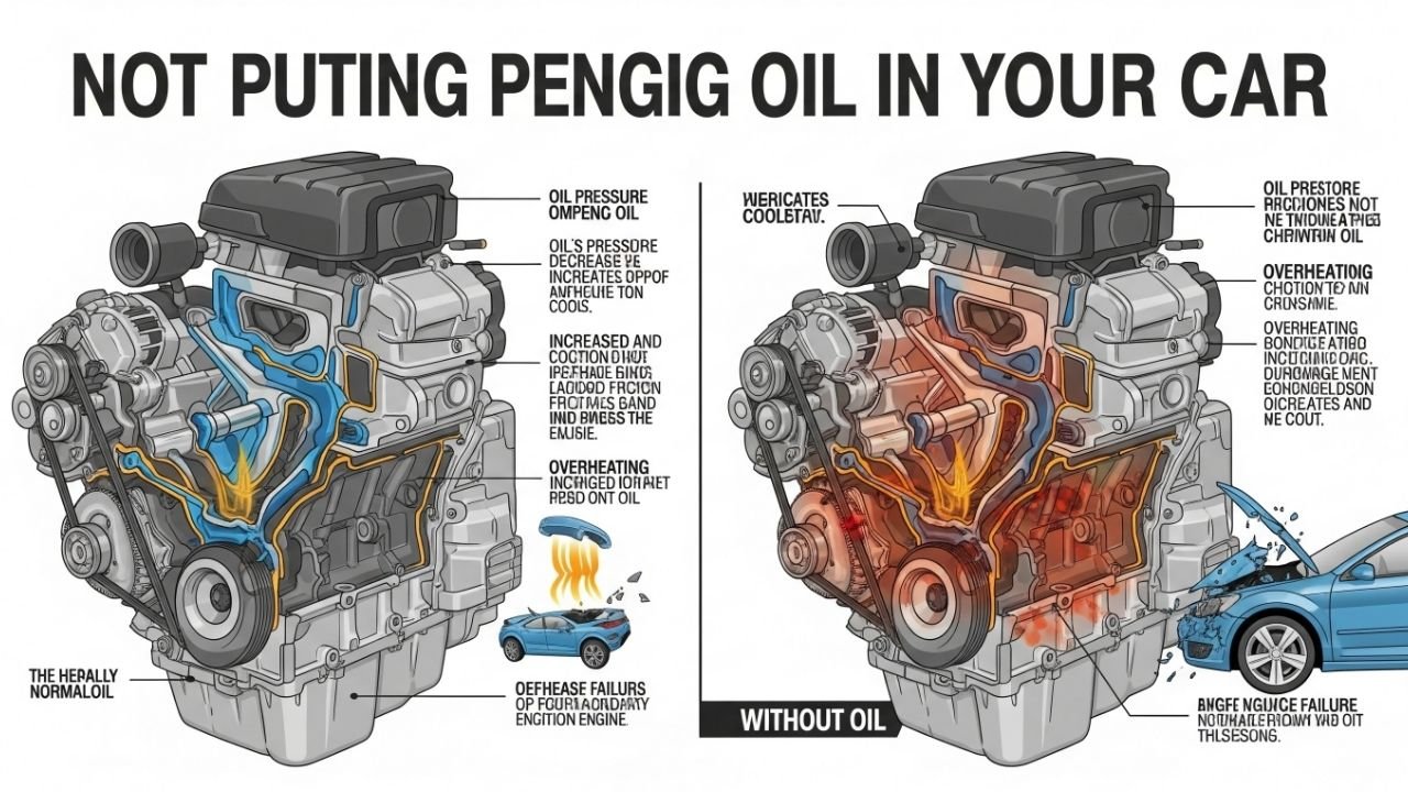 What Happens If You Don't Put Oil in Your Car? 1 What Happens If You Don't Put Oil in Your Car?