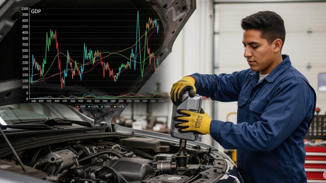 What Happens to GDP If Susan Changes Her Own Car Oil Instead of Visiting Speedy Lube? 1 What Happens to GDP If Susan Changes Her Own Car Oil Instead of Visiting Speedy Lube