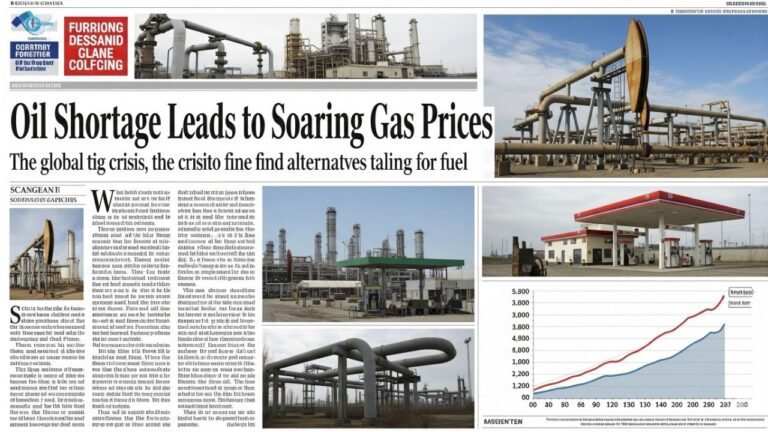When an Oil Shortage Causes the Price of Gasoline to Soar
