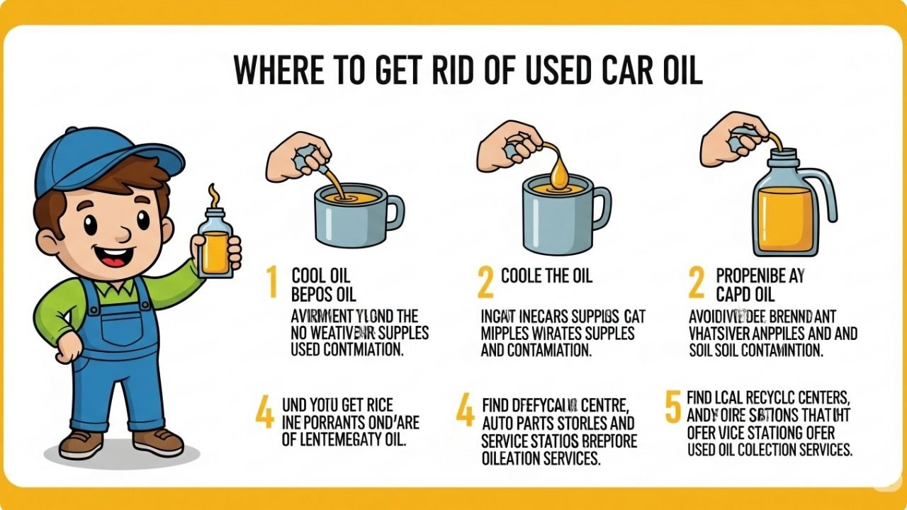 Where to Get Rid of Used Car Oil 1 Where to Get Rid of Used Car Oil