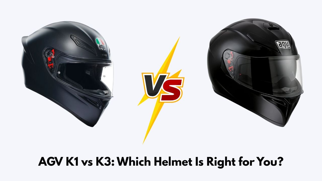 AGV K1 vs K3: Which Helmet Is Right for You? 1 AGV K1 vs K3 Which Helmet Is Right for You