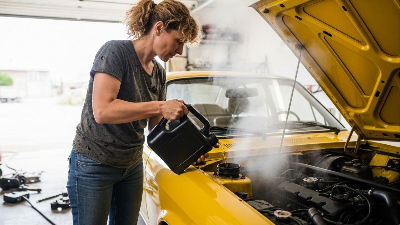 Can I Put Oil in a Hot Car? 1 Can I Put Oil in a Hot Car?