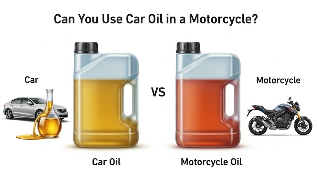 Can You Use Car Oil in a Motorcycle? 1 Can You Use Car Oil in a Motorcycle