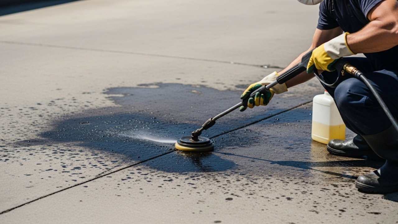 Cleaning Car Oil from Concrete: The Ultimate Guide 1 Cleaning Car Oil from Concrete The Ultimate Guide