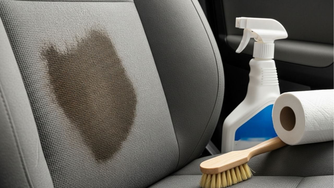 How to Remove Oil Stains from Car Upholstery