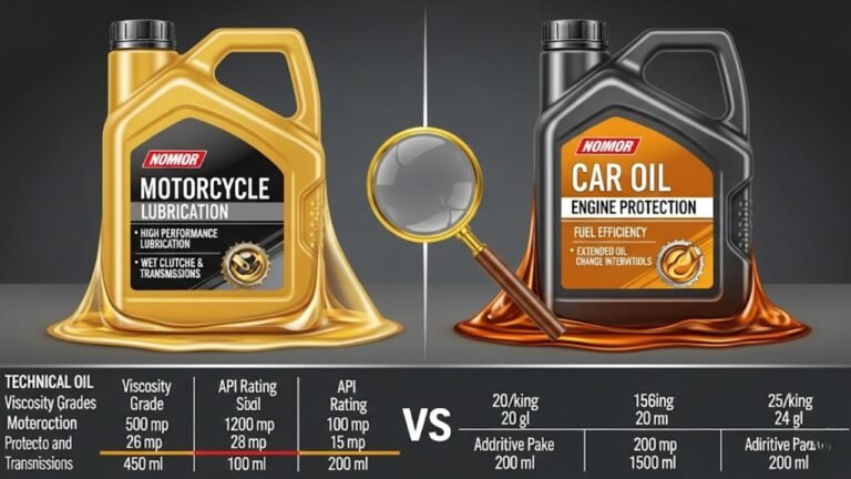 Is Motorcycle Oil Different Than Car Oil A Complete Guide