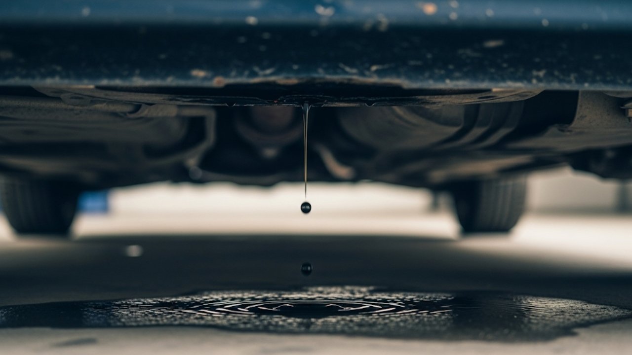 Oil Is Leaking from My Car at a Steady Rate of 1 Drop Every 0.4 Seconds 1 Oil Is Leaking from My Car at a Steady Rate of 1 Drop Every 0.4 Seconds