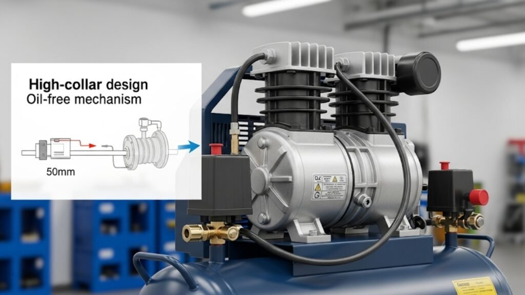 High-Collar Car Oil-Free Air Compressor: The Quiet Hero of Modern Auto Care