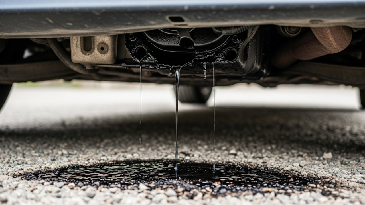 Why Is Black Oil Leaking from Your Car? 1 Why Is Black Oil Leaking from Your Car