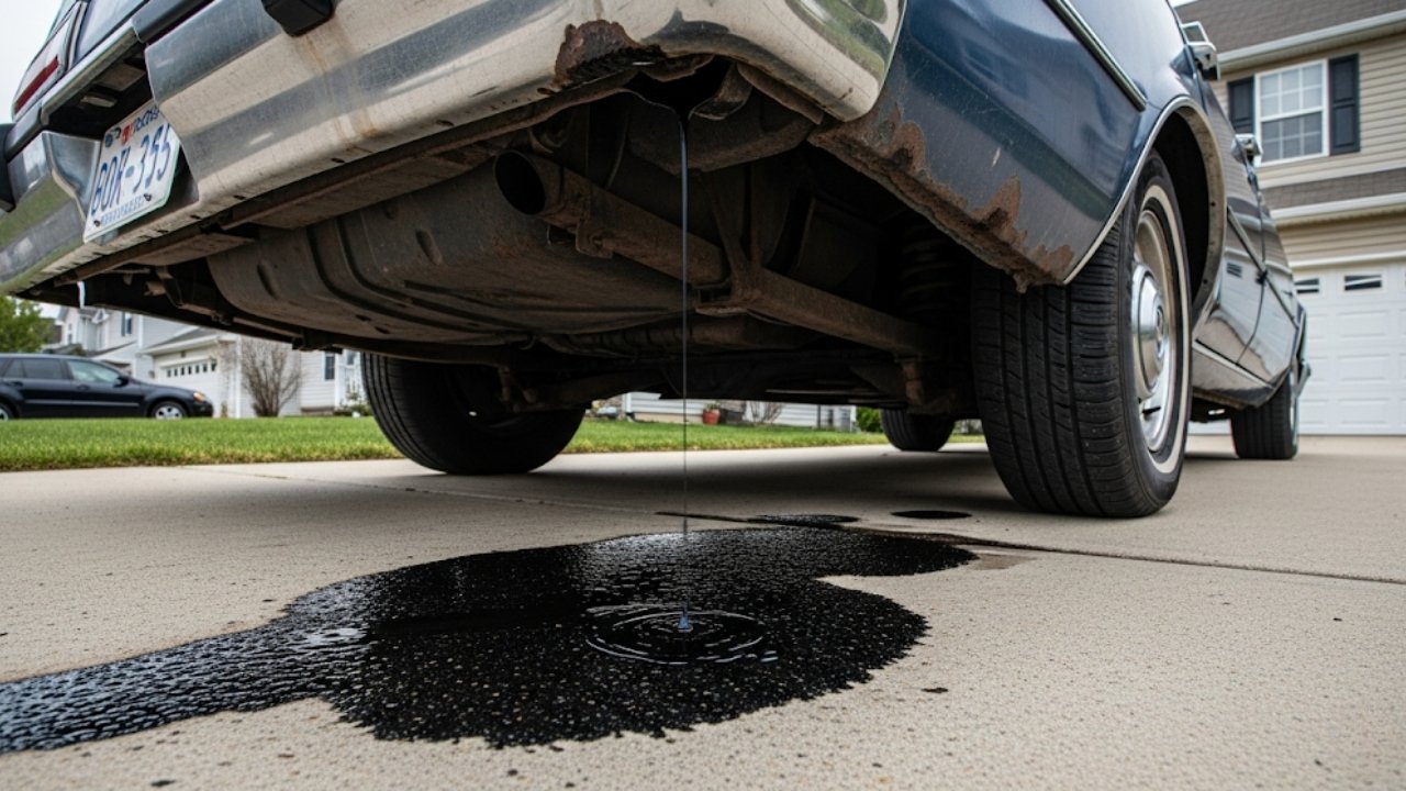 Why's My Car Leaking Oil? 1 Why's My Car Leaking Oil