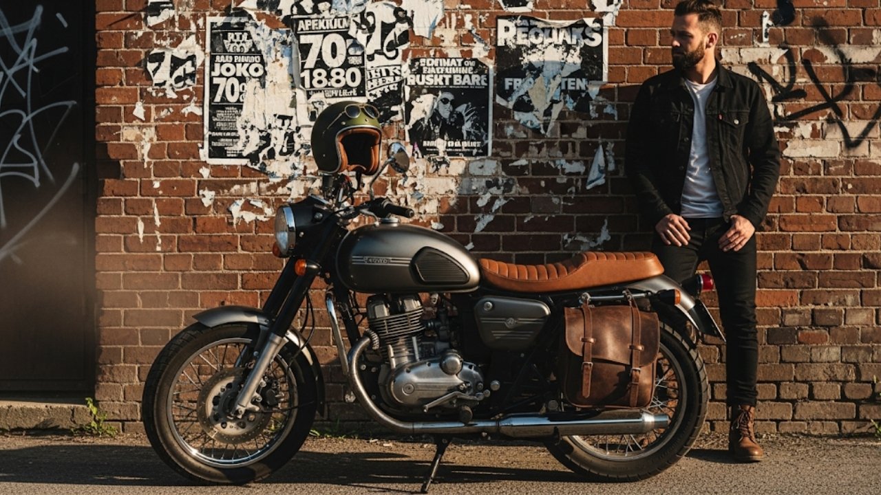 Top 10 Bobber Bikes in India 2 1. Jawa Perak The Rebel with Retro Soul