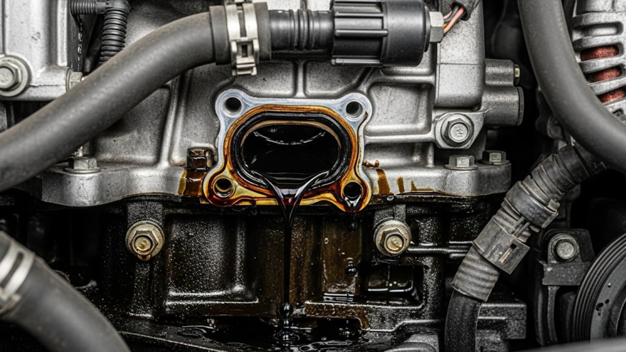 9 Clear Signs of Oil Leak in a Car 1 9 Clear Signs of Oil Leak in a Car