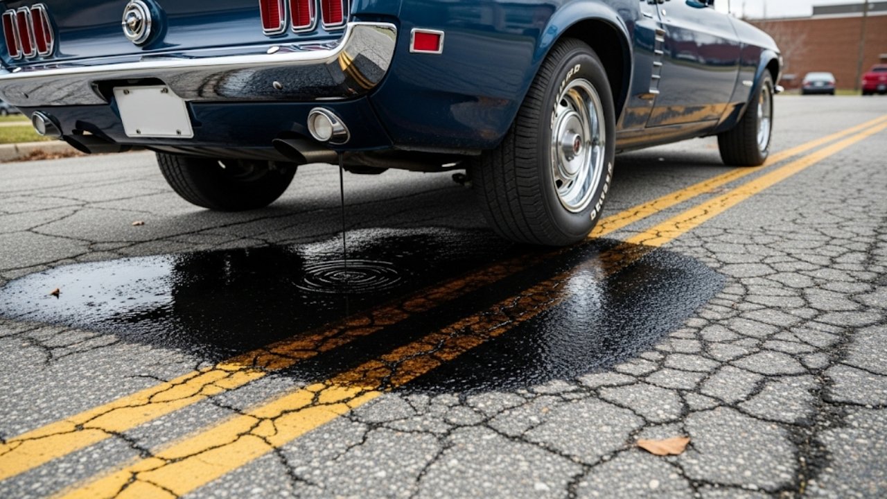Car Leaking Oil on Road Report: What It Means 1 Car Leaking Oil on Road Report What It Means