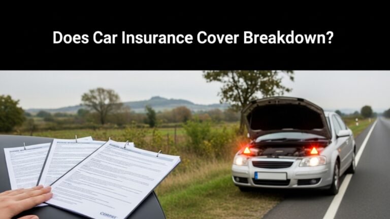 Does Car Insurance Cover Breakdown