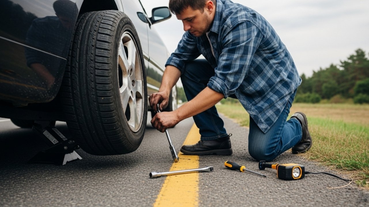 How to Fix a Flat Tire: Guide to Puncture Repair Car Tire 1 How to Fix a Flat Tire Guide to Puncture Repair Car Tire