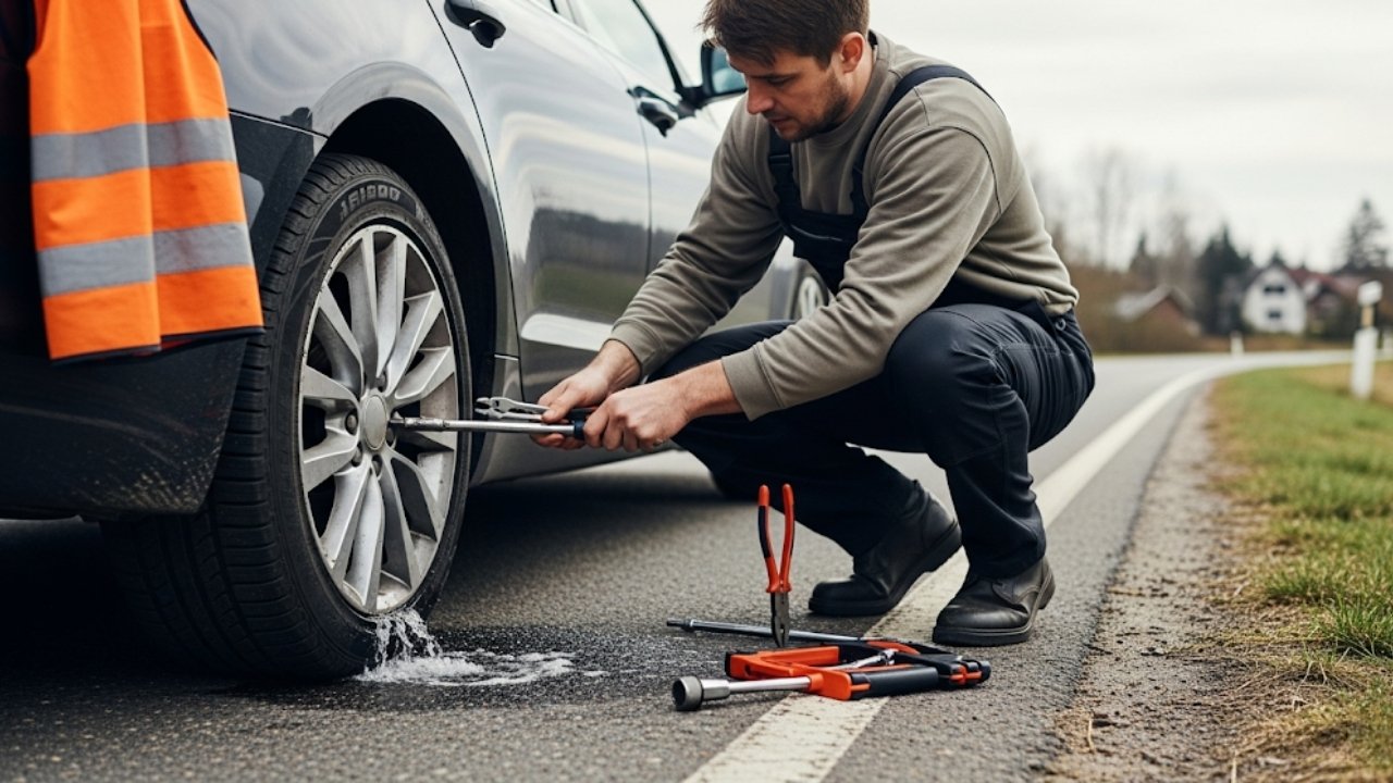 How to Stop a Tire from Leaking Air 1 How to Stop a Tire from Leaking Air