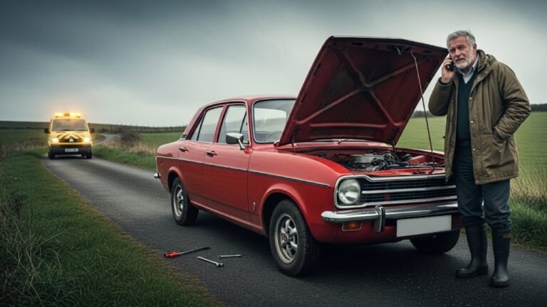 Older Car Breakdown Cover A Friendly Guide