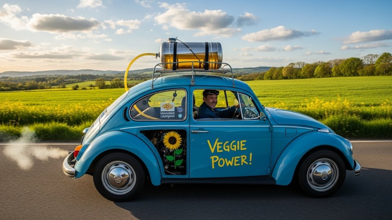 What Happens When Your Car Runs on Vegetable Oil 2 The Basics What Does It Mean When a Car Runs on Vegetable Oil