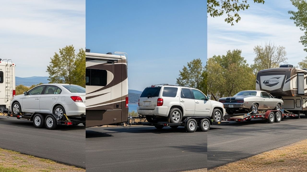 Towing a Car with a Motorhome: The Ultimate Guide 2 The Three Popular Ways to Tow a Car Behind Your Motorhome