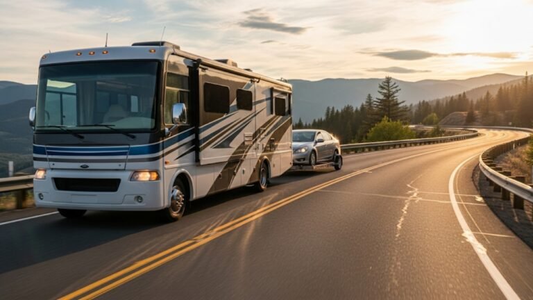 Towing a Car with a Motorhome The Ultimate Guide