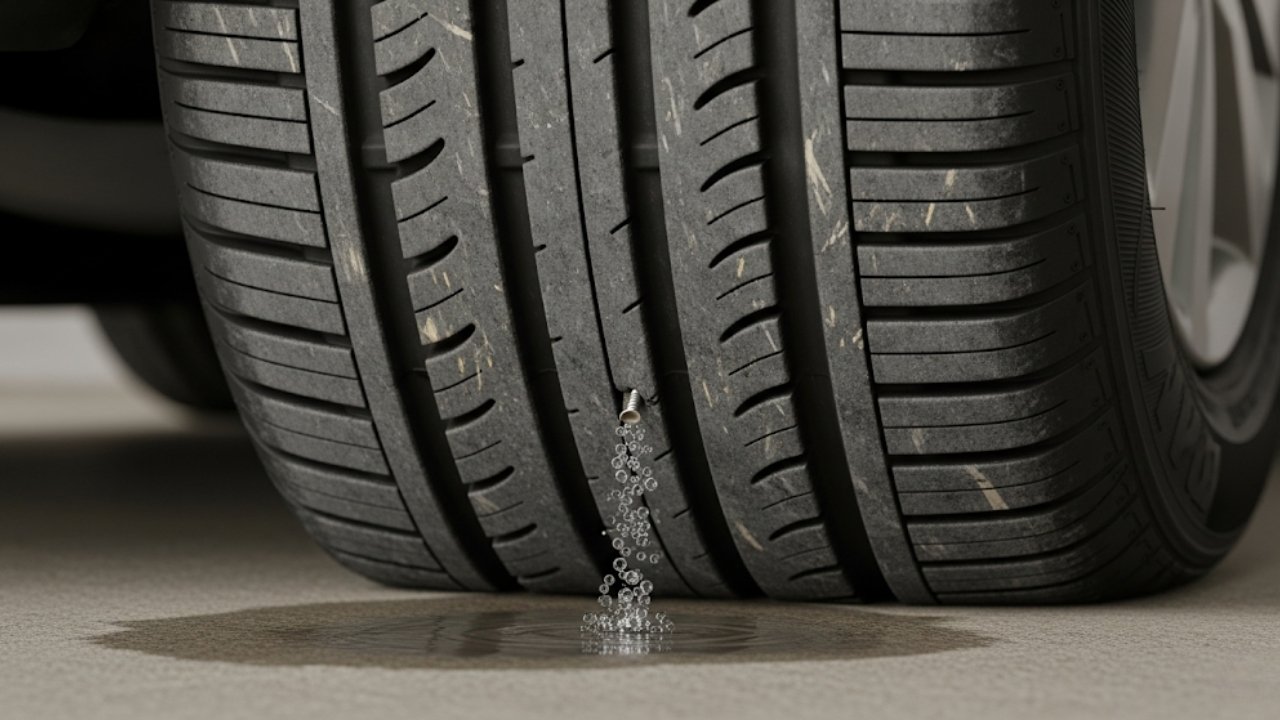 Hidden Threat on Four Wheels: Dealing With a Slow Puncture Car Tyre 2 What Is a Slow Puncture Car Tyre