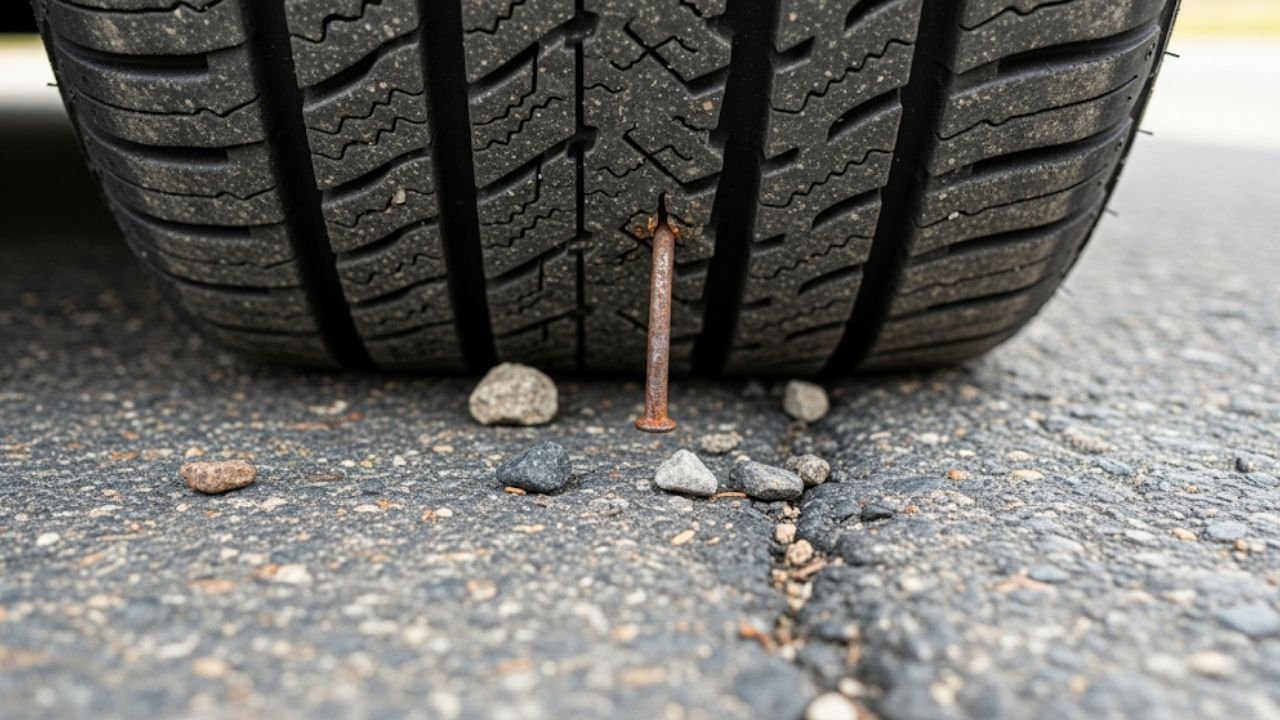 How to Fix a Flat Tire: Guide to Puncture Repair Car Tire 2 Why Car Tire Punctures Happen in the First Place