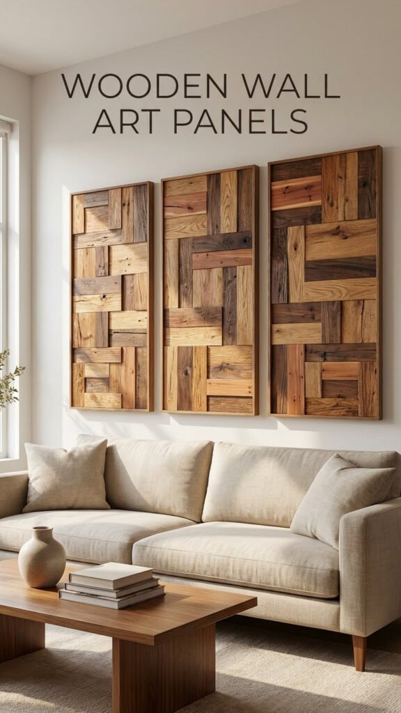 Wooden Wall Art Panels
