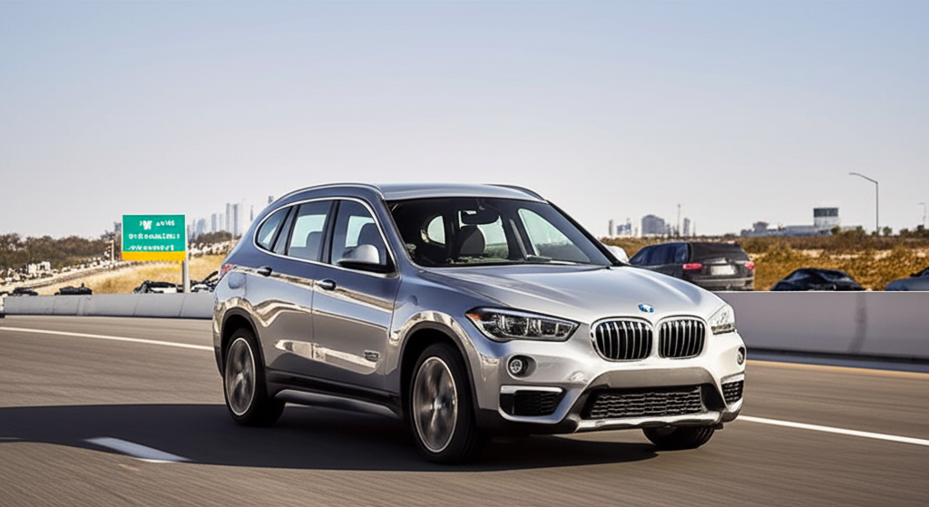 BMW X1 Price in Delhi: 7 Facts 2 Generate a high-quality, relevant image prompt for an article about: BMW X1 Price in Delhi: 7 Facts