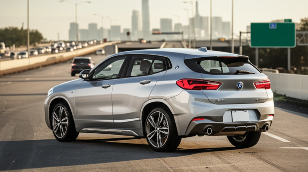 Generate a high-quality, relevant image prompt for an article about: BMW X2 Price In India: 7 Must-S